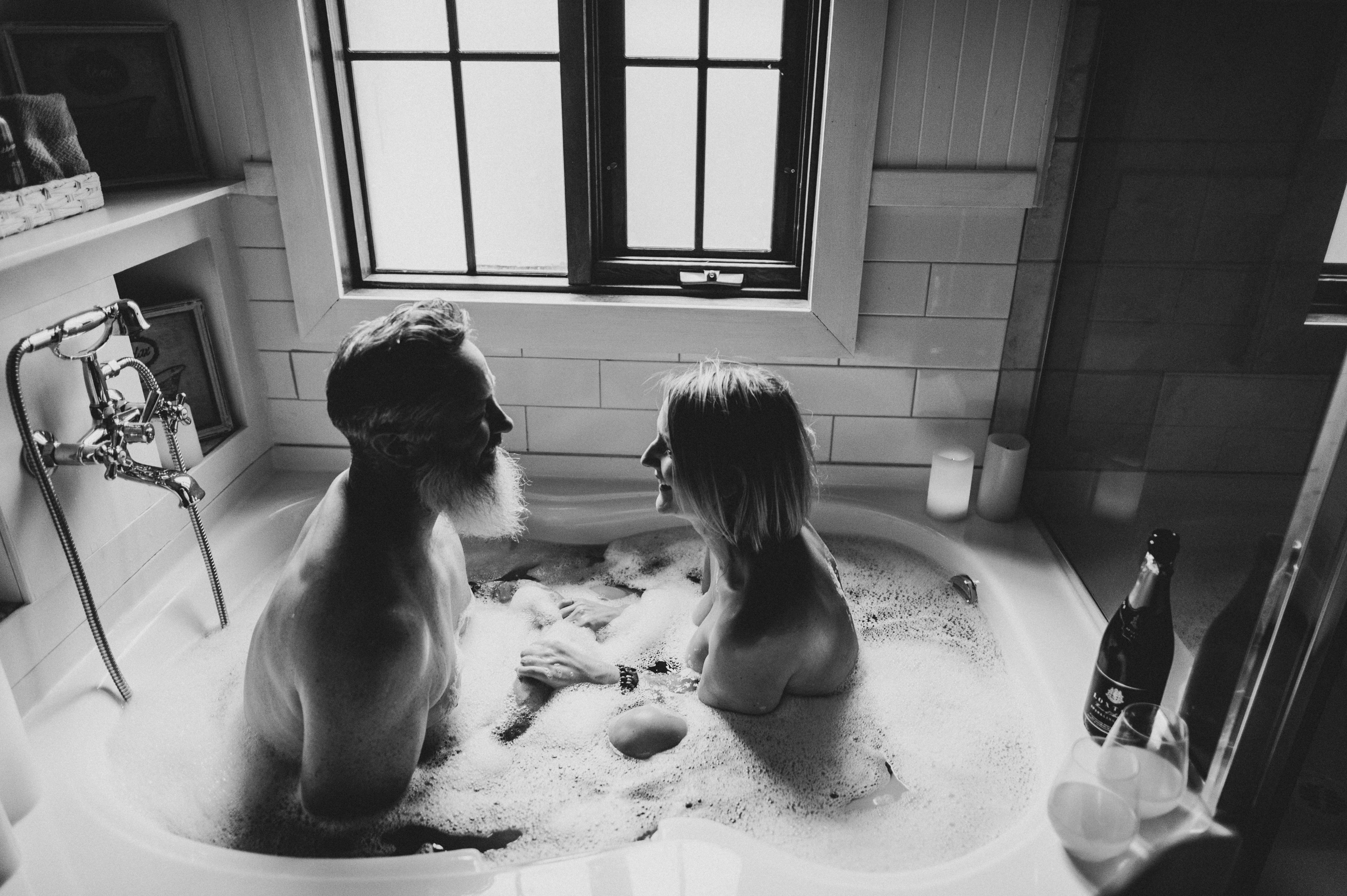steamy couples session